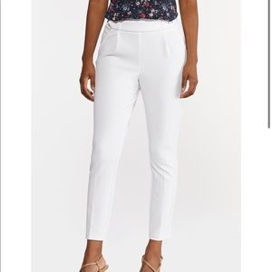 Button Tab Slim Pants